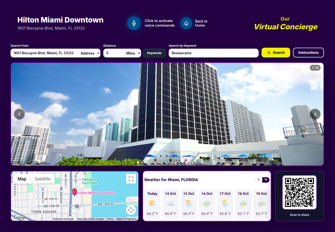 Hotel Area Guide